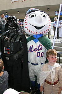 Darth Vader and Mr. Met